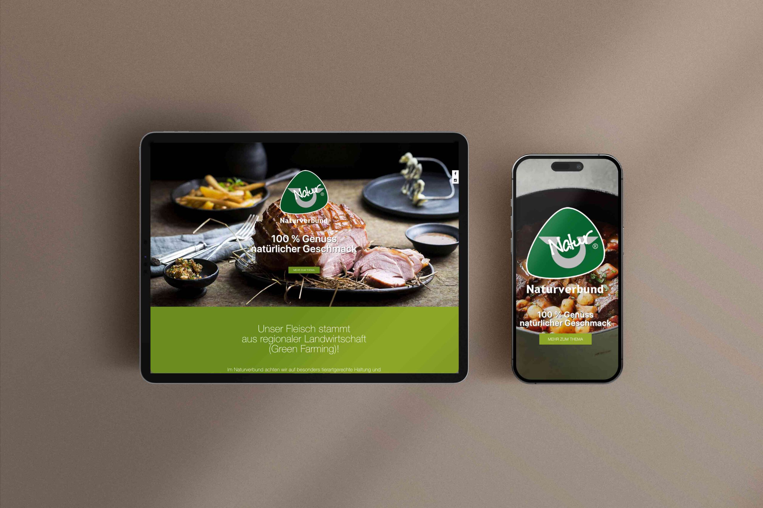 Screendesign Naturverbund