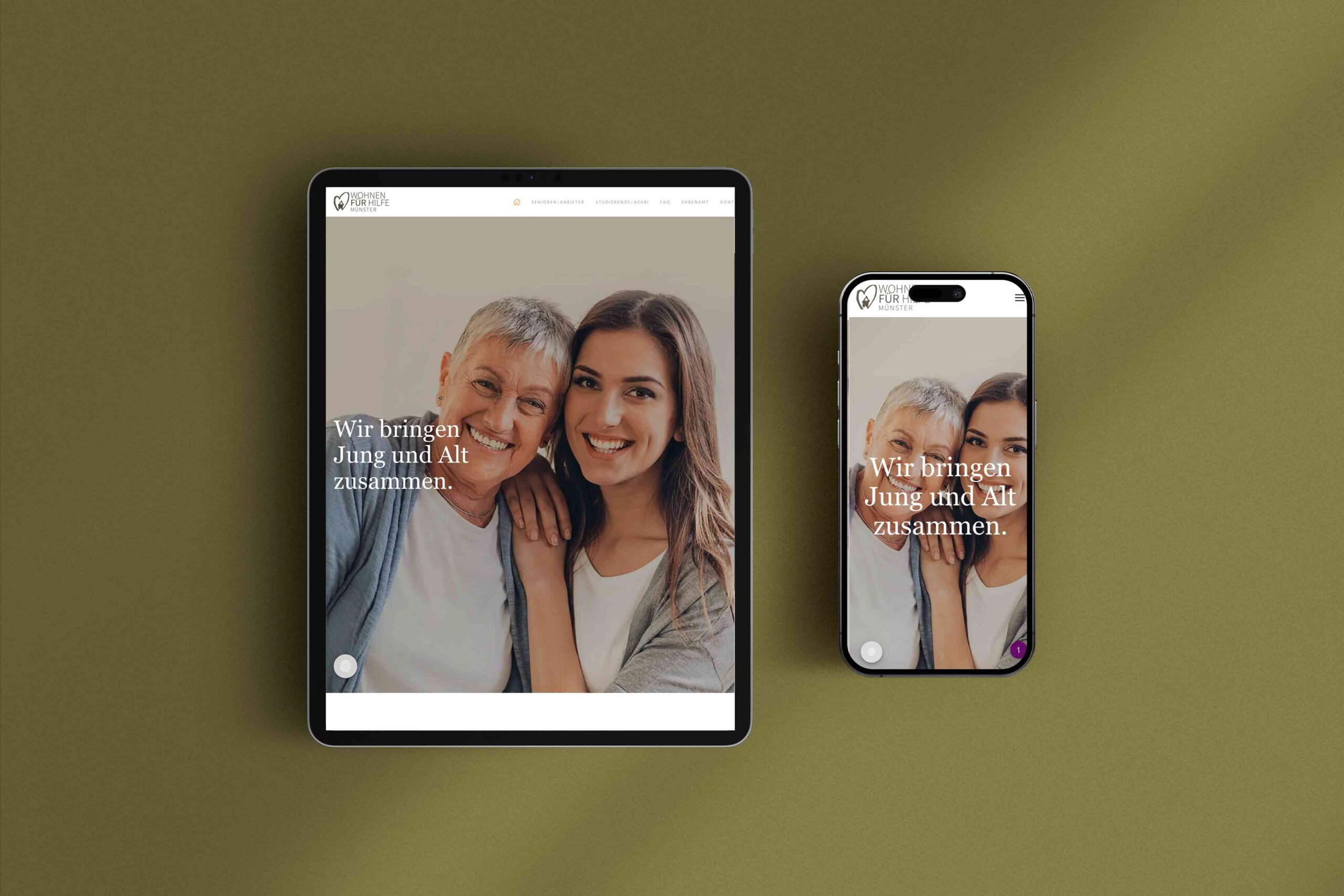 Wohnen f&uuml;r Hilfe M&uuml;nster, Webdesign Neuss, ACKERMANNDESIGN